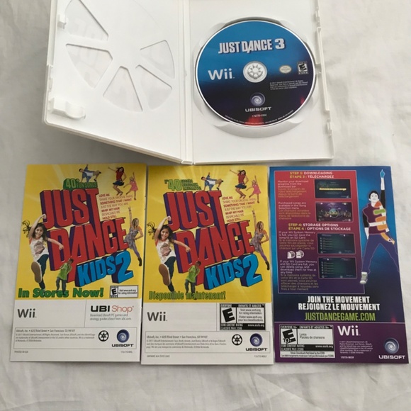 Nintendo Wii Just Dance 3 Disc Manual Included - Picture 7 of 7